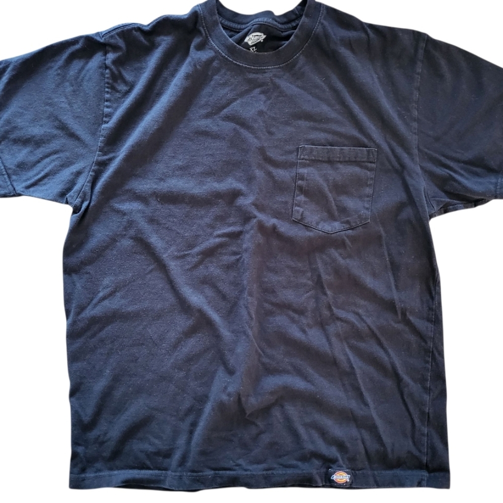 Dickies Men's Black Pocket T-Shirt Size XL